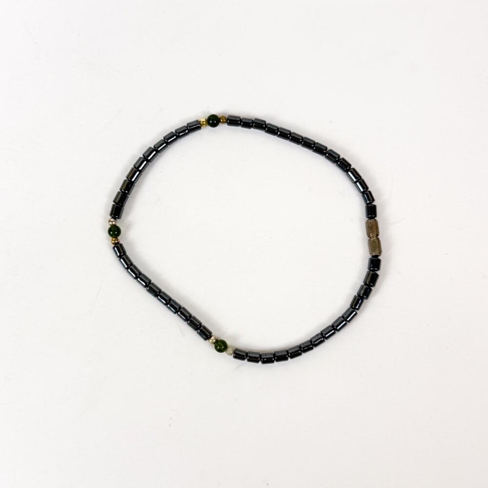 Hematite Ankle Bracelet